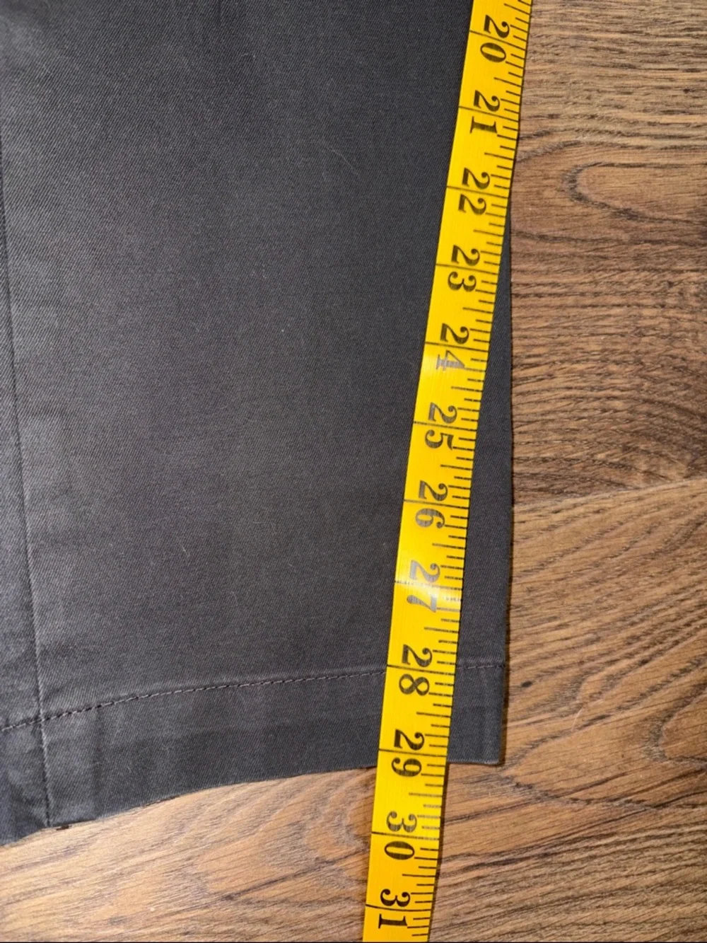 Banana Republic Fulton Stretch Chino Pants Charcoal Gray Men’s 30x30 NWT